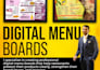 design animated digital menu board and modern menu for tvs